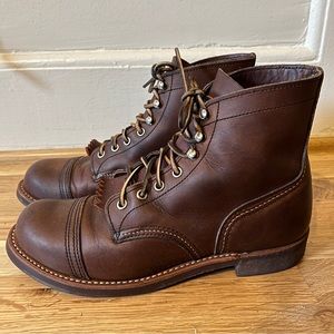 Redwing Iron Rangers mens 8.5